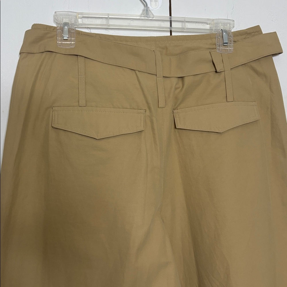 NWT DKNY Jeans cotton high waist blend extra wide leg pants size 10 - Picture 5 of 7